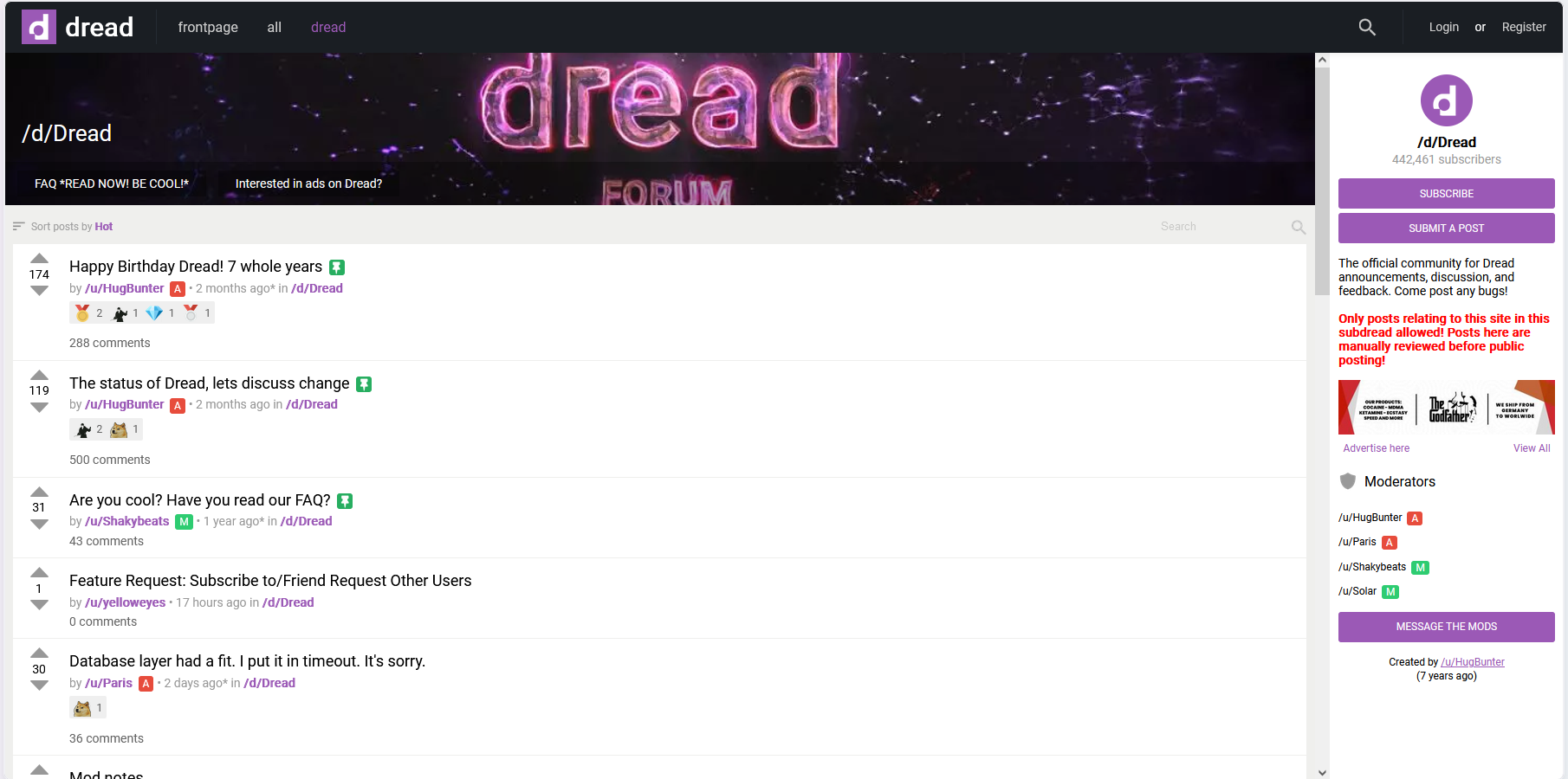 Infographic highlighting Dread’s advantages